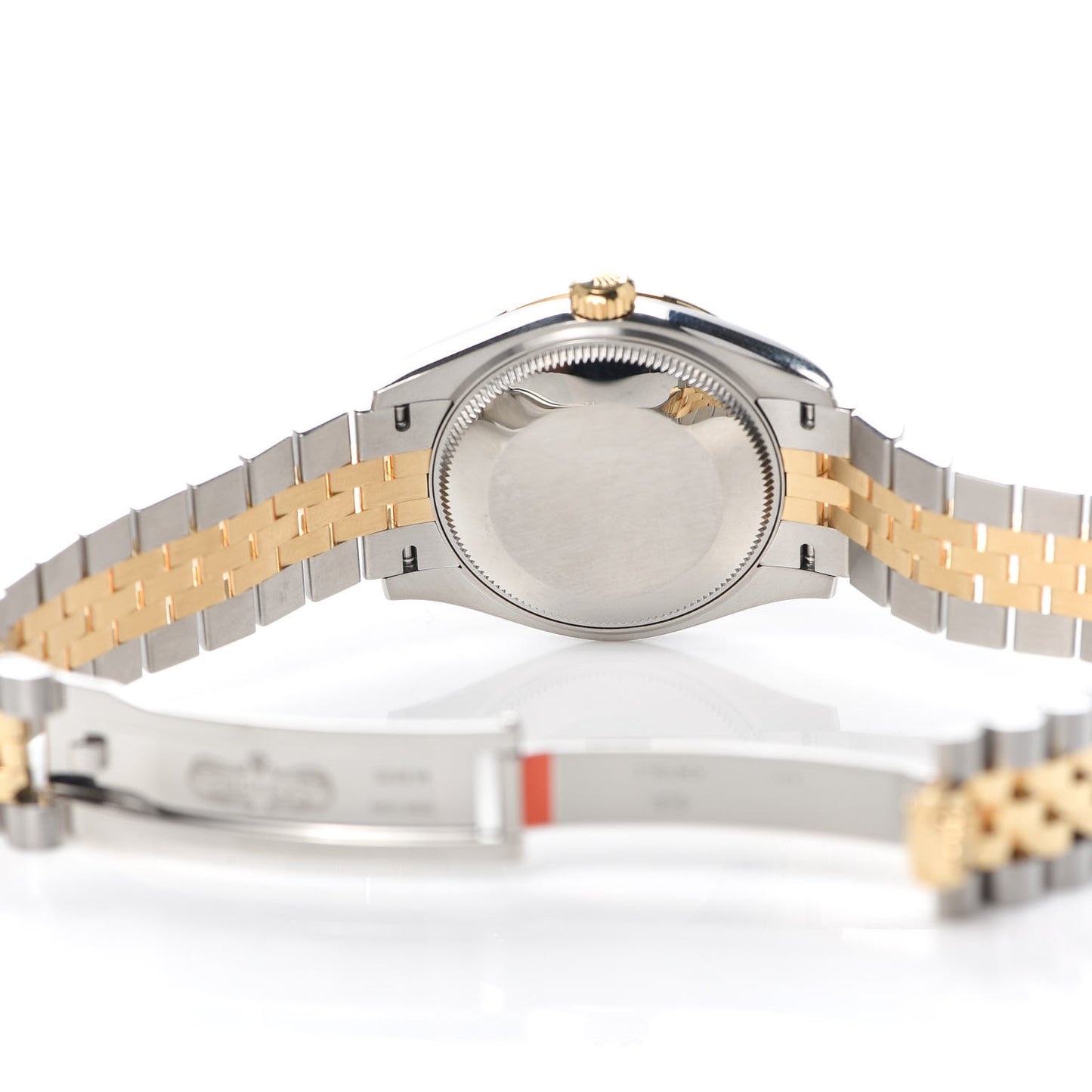 Stainless Steel 18K Yellow Gold Diamond 31mm Oyster Perpetual Datejust Watch Silver 278273