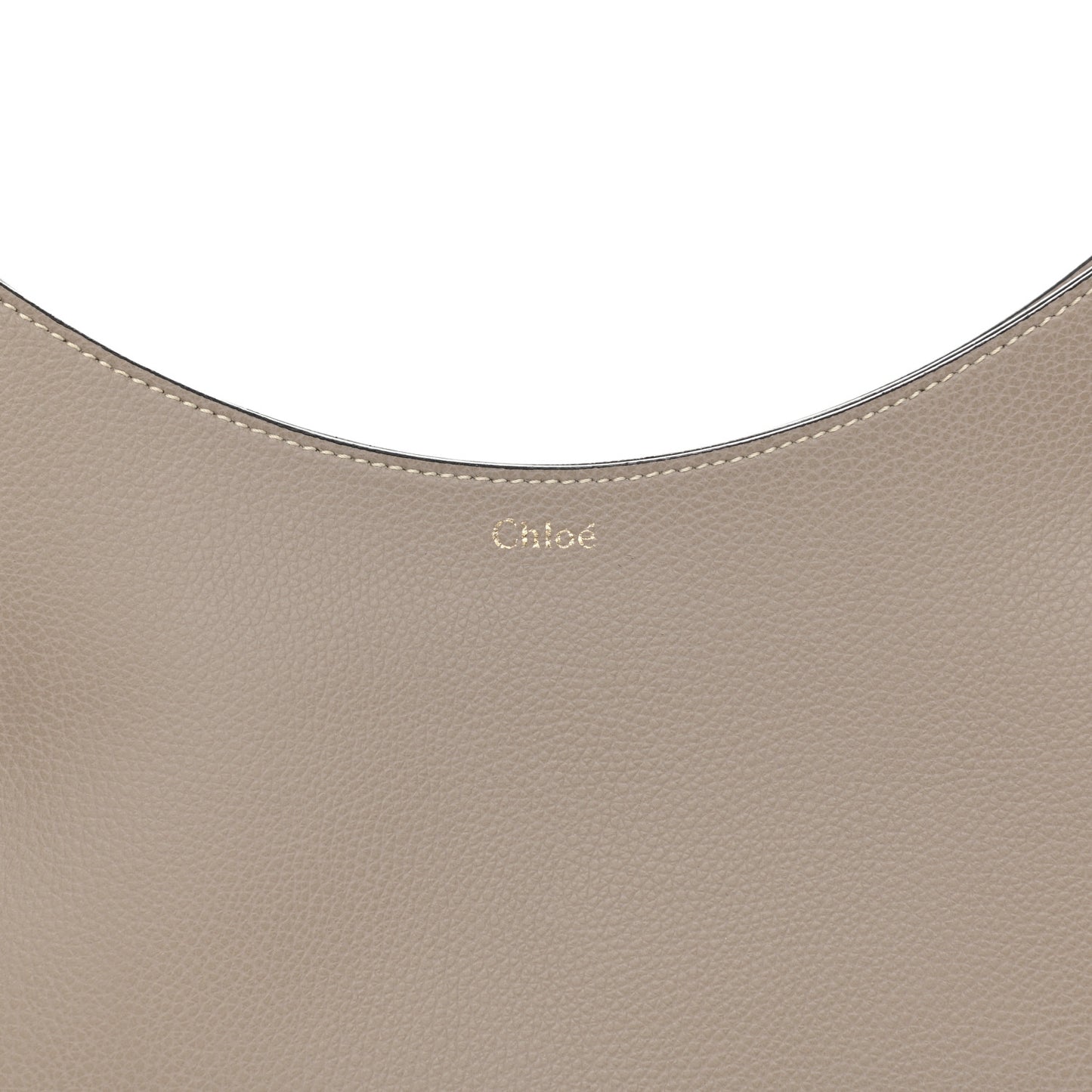 Small Grain Smooth Calfskin Medium Darryl Hobo Motty Grey