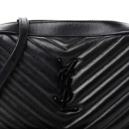 Saint Laurent Calfskin Matelasse Monogram Lou Camera Bag Black 12 of 12
