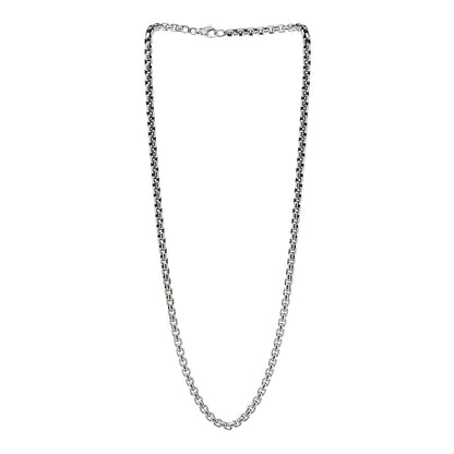 David Yurman Sterling Silver 4.8mm Box Chain Necklace 22" 2 of 6