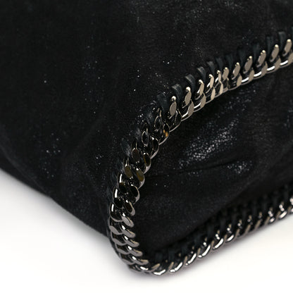 Stella McCartney Metallic Shaggy Deer Big Falabella Tote Black 5 of 11