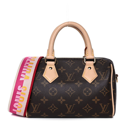 Louis Vuitton Monogram Speedy Bandouliere 20 Fuchsia 1 of 16