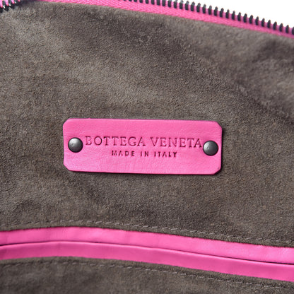 Bottega Veneta Nappa Intrecciato Boston Rosa Shock 6 of 13
