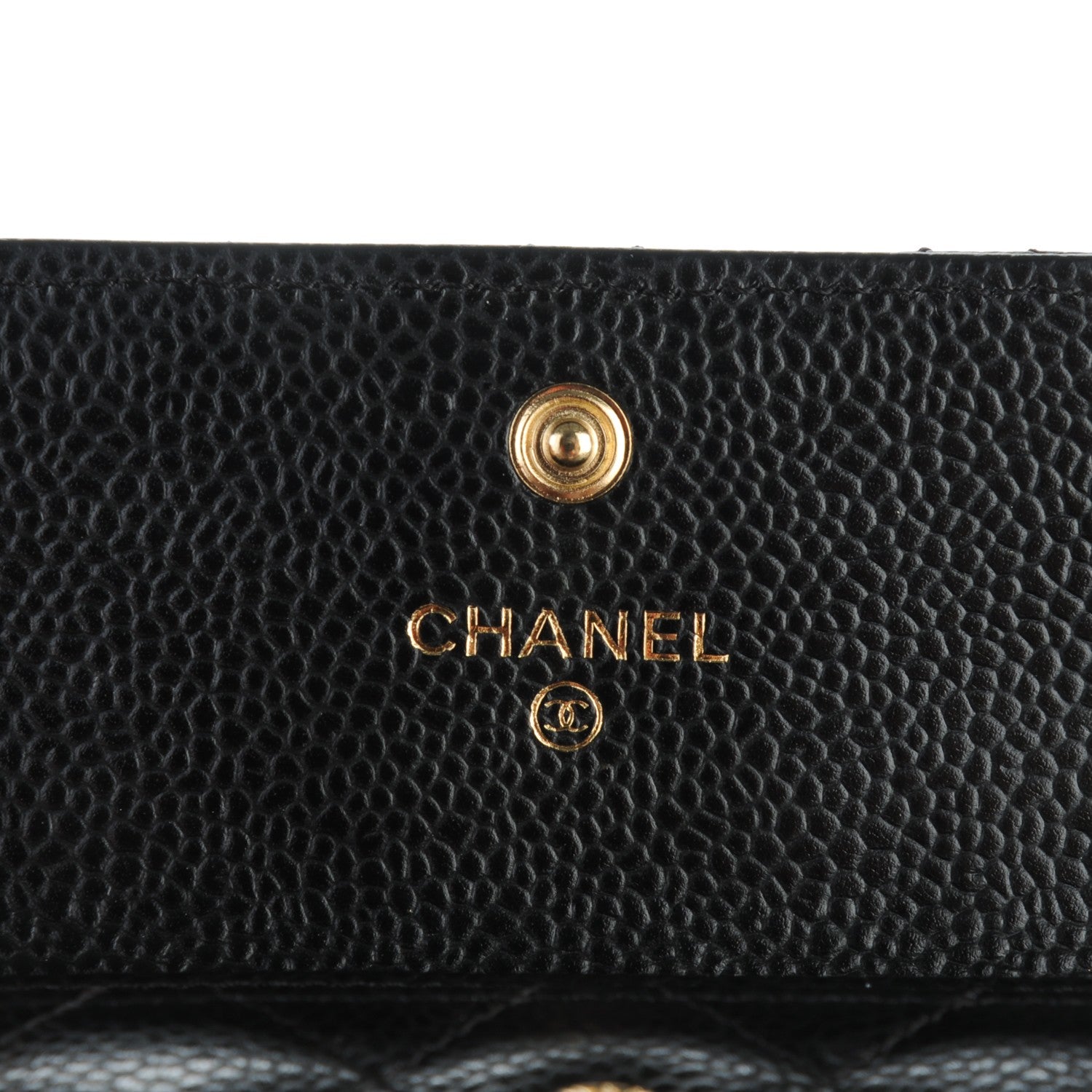 Chanel Caviar Quilted Flap Card Holder Black 6 of 8