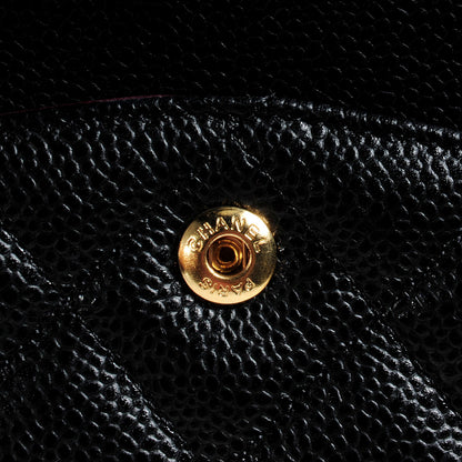 Chanel Caviar Quilted Maxi Double Flap Black 9 of 9