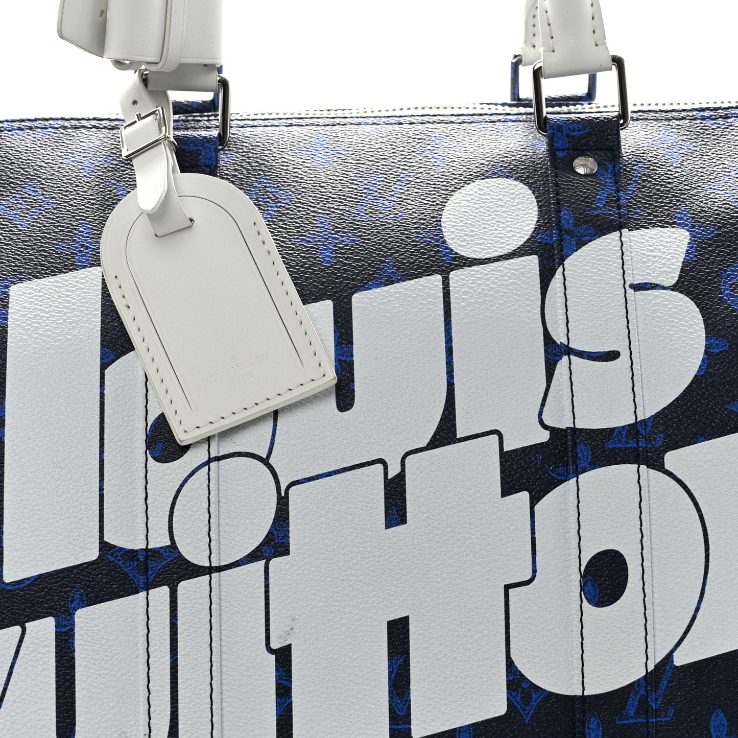 Vintage Monogram Everyday LV Keepall Bandouliere 55 Blue