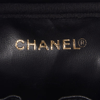 Chanel Caviar Vanity Cosmetic Case Black 7 of 8