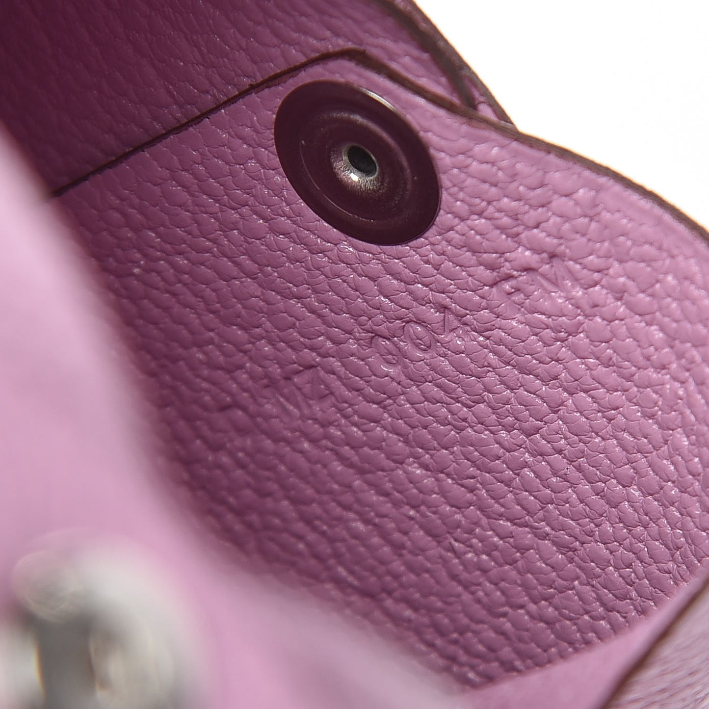 Chevre Mysore Calvi Card Case Mauve Sylvestre