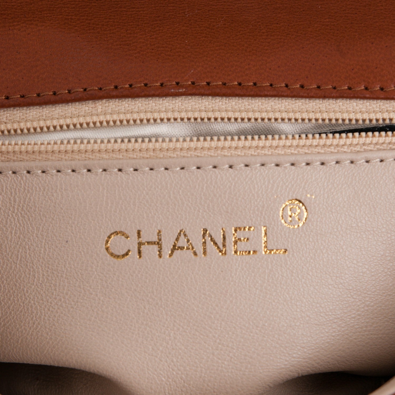 Chanel Lambskin Small CC Flap Brown 6 of 7