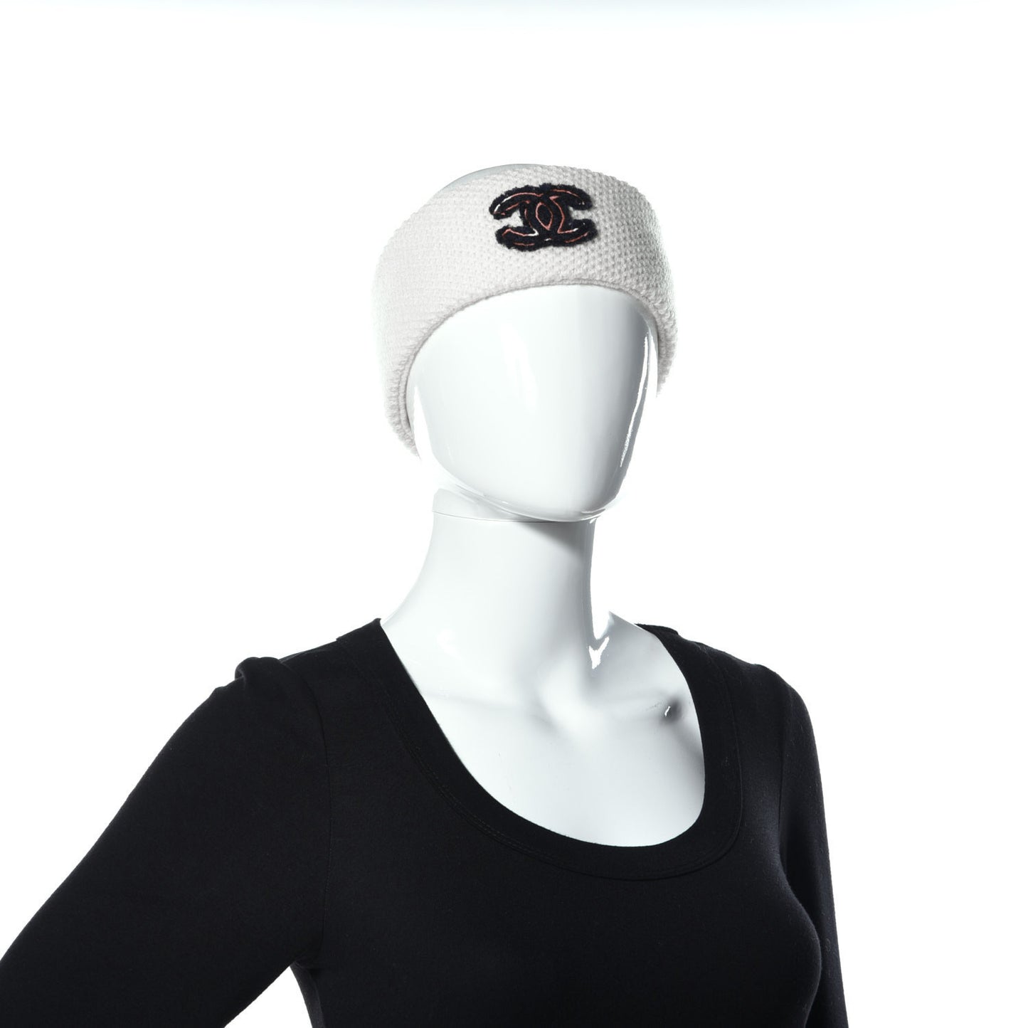 Cashmere CC Headband Ivory
