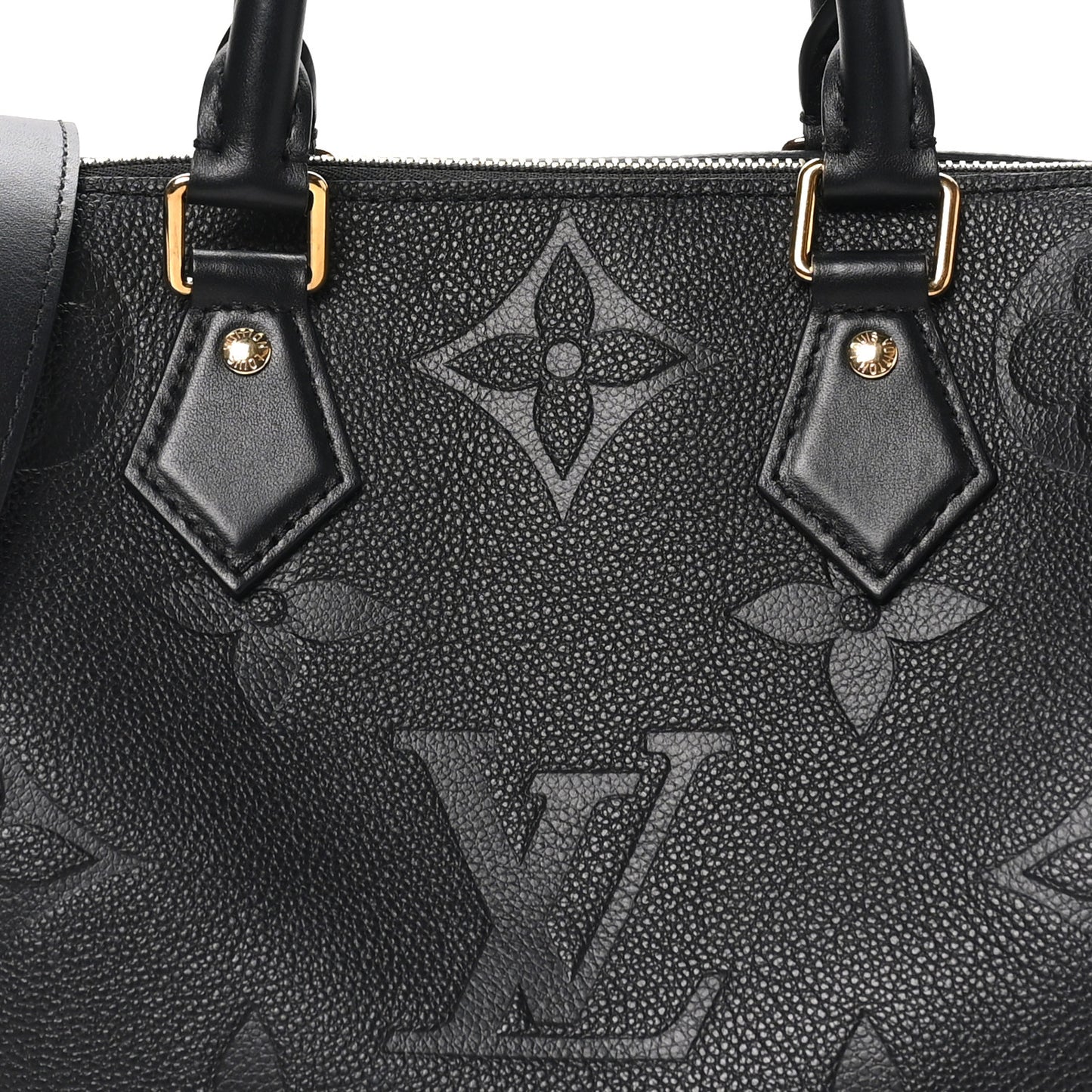 Empreinte Monogram Giant Speedy Bandouliere 25 Black