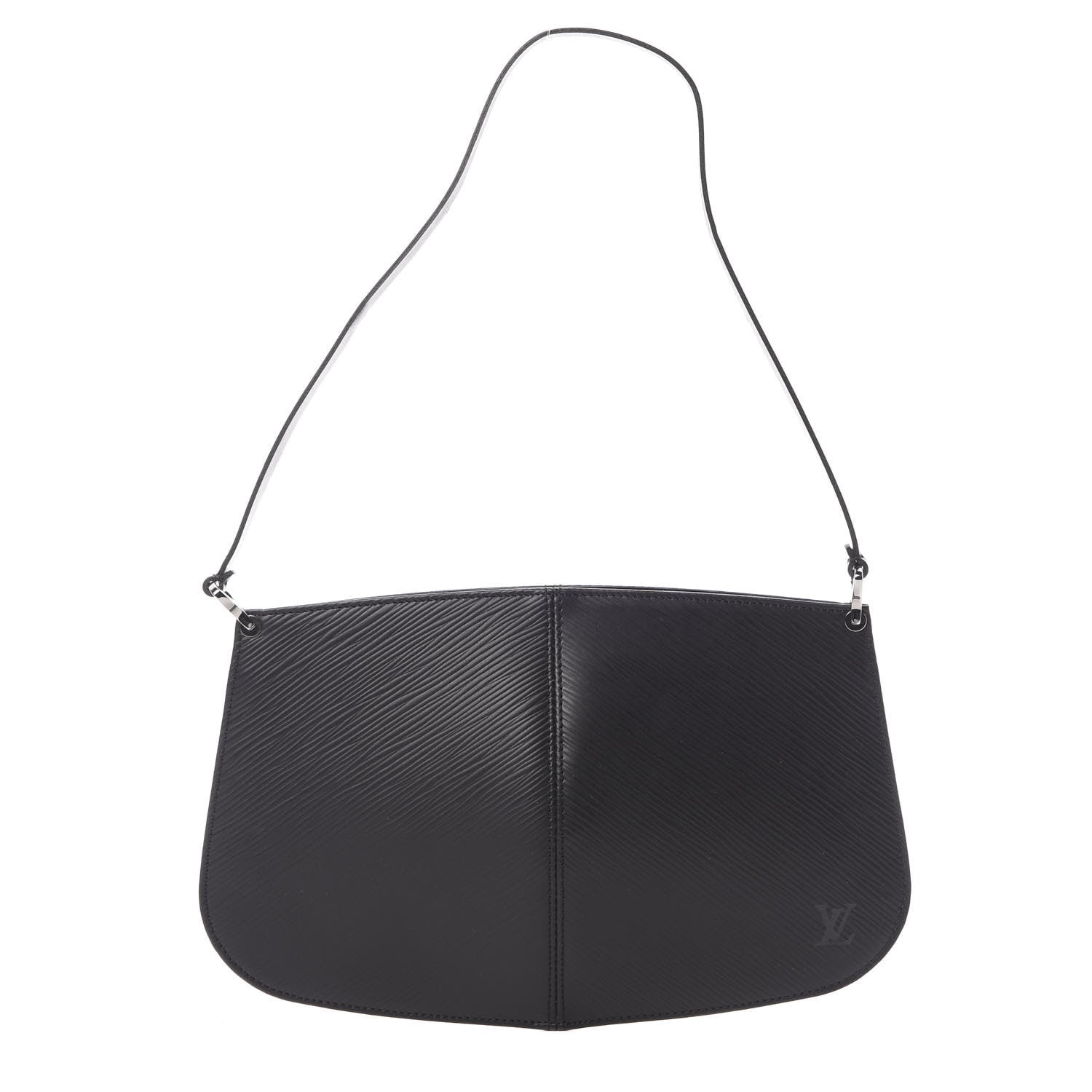 Louis Vuitton Epi Demi Lune Pochette Black 1 of 10