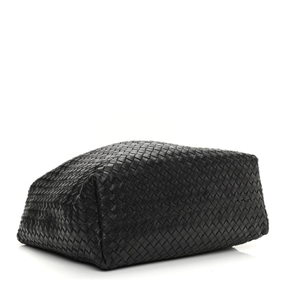 Bottega Veneta Nappa Intrecciato Pyramid Hobo Black 4 of 11