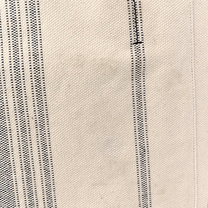Celine Canvas Striped Large Phantom Cabas White Grey 13 of 14