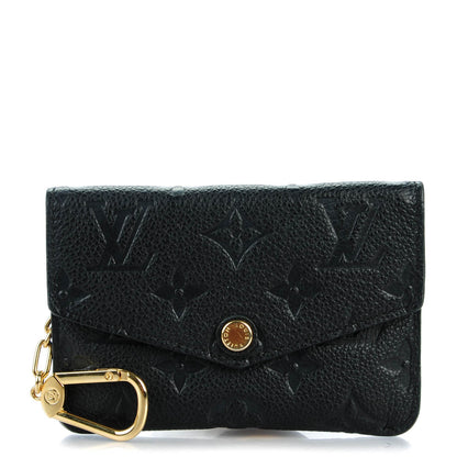 Louis Vuitton Empreinte Key Pouch Black 1 of 7