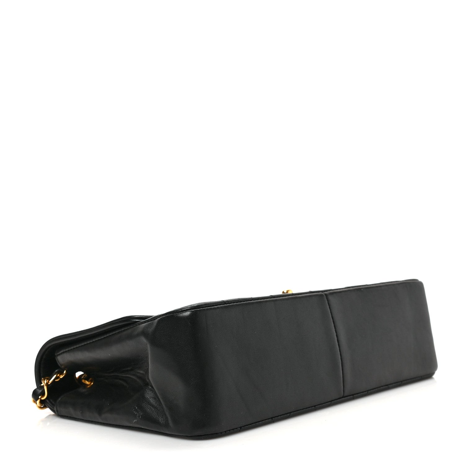 Chanel Lambskin Quilted Medium Single Flap Black 4 of 10