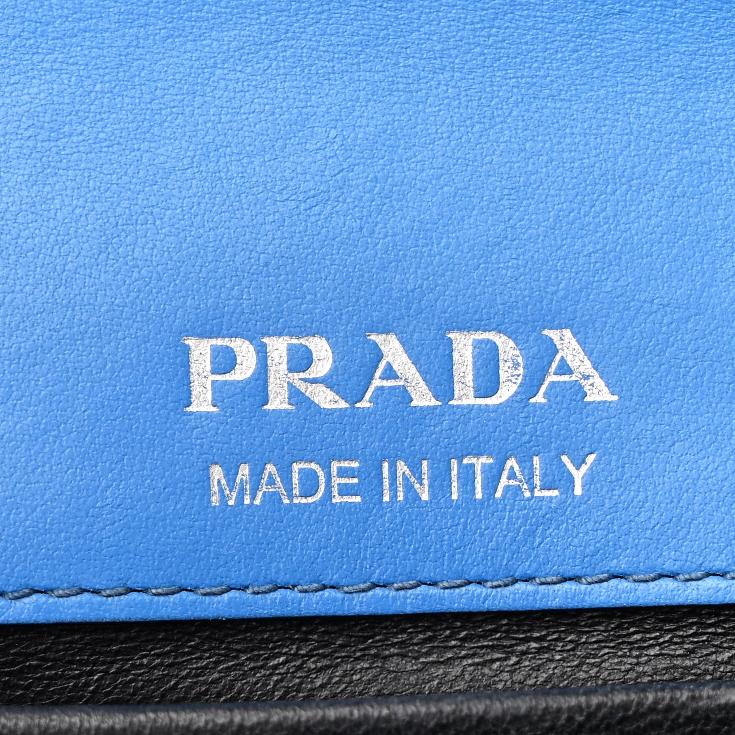 Prada City Calfskin Sidonie Shoulder Bag Marea Black 6 of 12