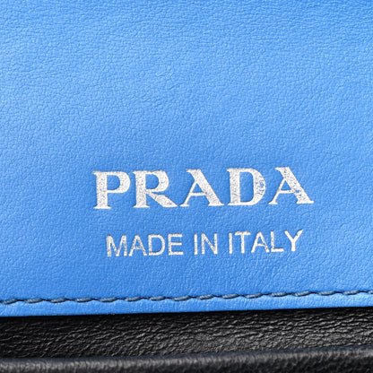 Prada City Calfskin Sidonie Shoulder Bag Marea Black 6 of 12