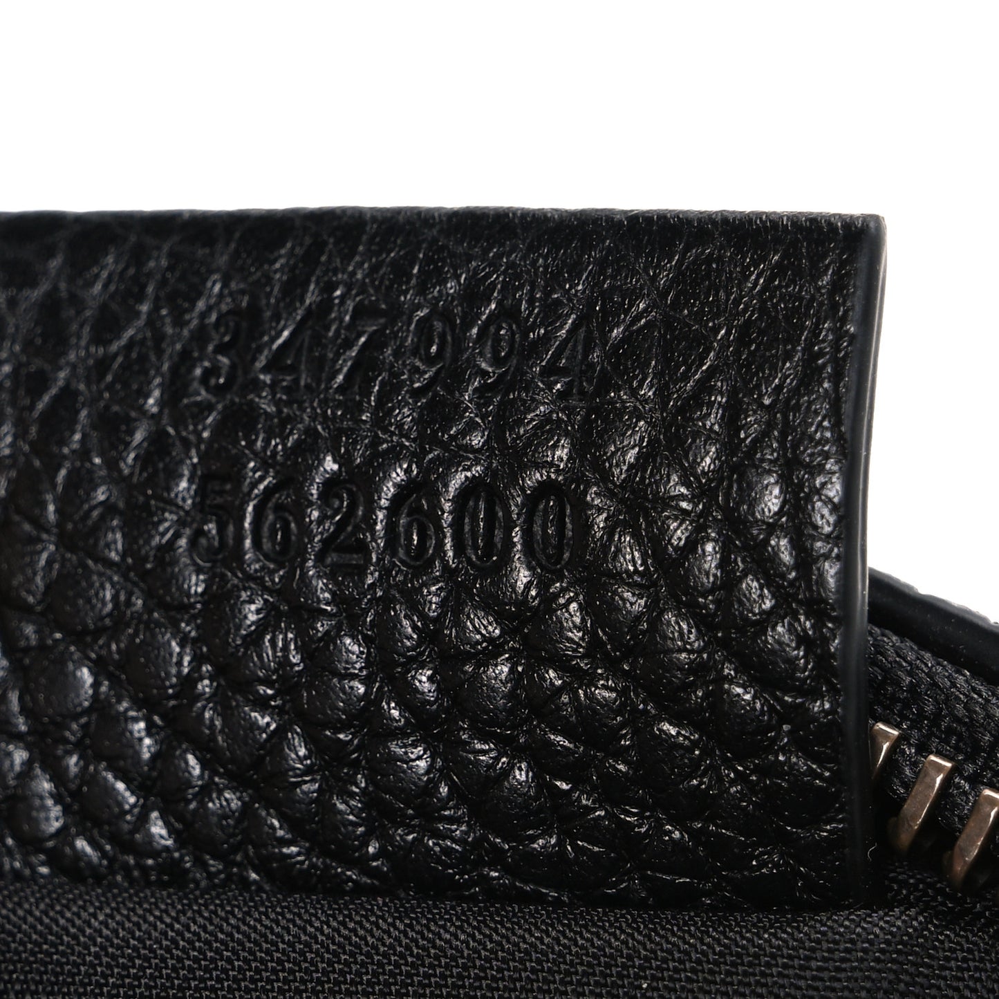 Pebbled Calfskin Mini Soho Disco Bag Black