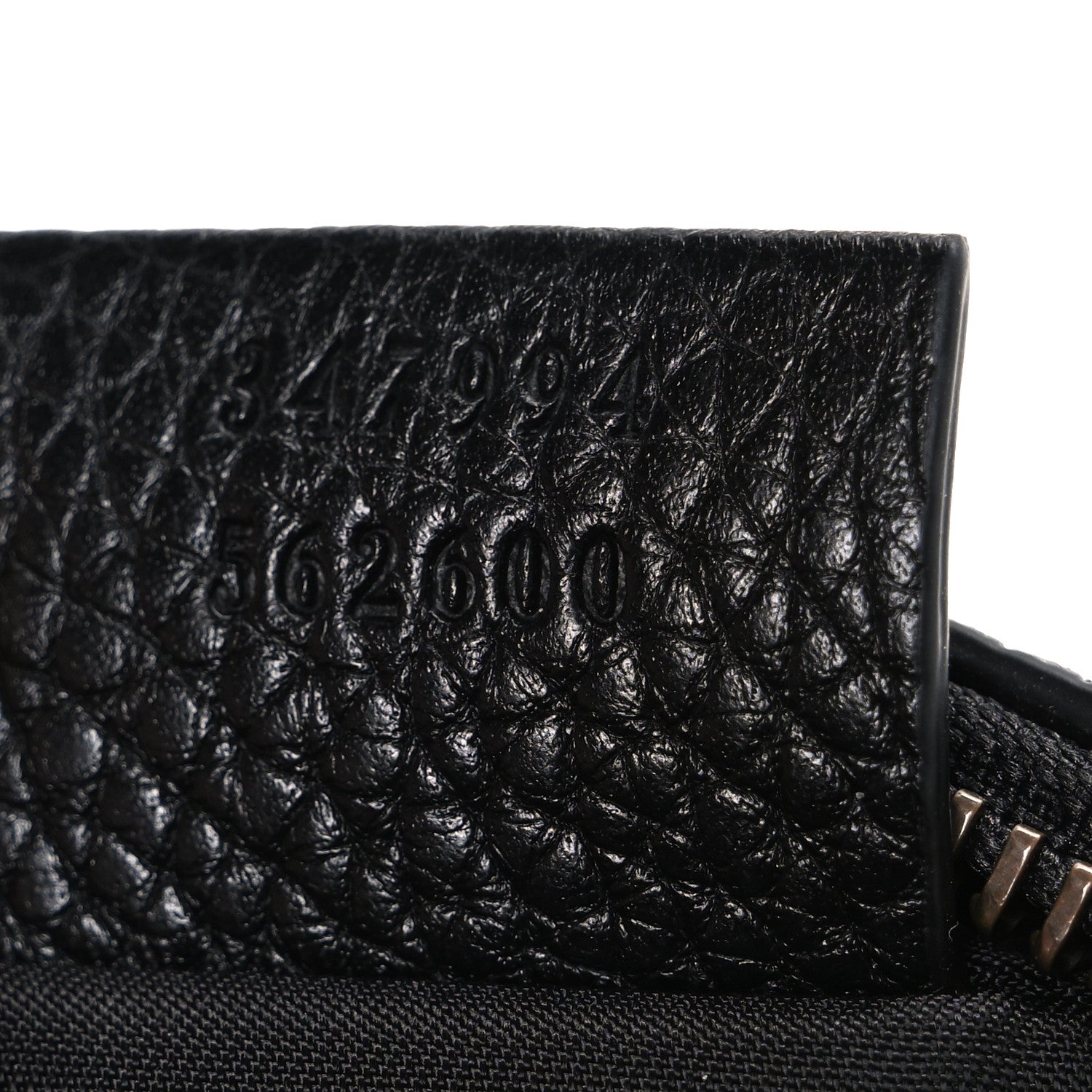 Gucci Pebbled Calfskin Mini Soho Disco Bag Black 7 of 10