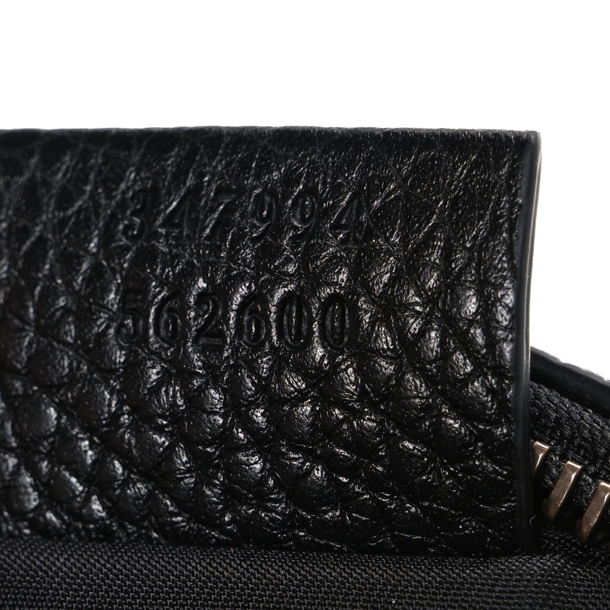 Pebbled Calfskin Mini Soho Disco Bag Black