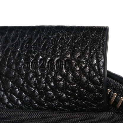 Gucci Pebbled Calfskin Mini Soho Disco Bag Black 7 of 10