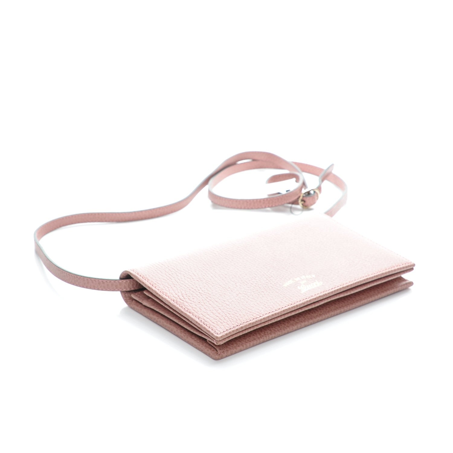Gucci Dollar Calfskin Mini Swing Wallet Bag Soft Pink 4 of 9