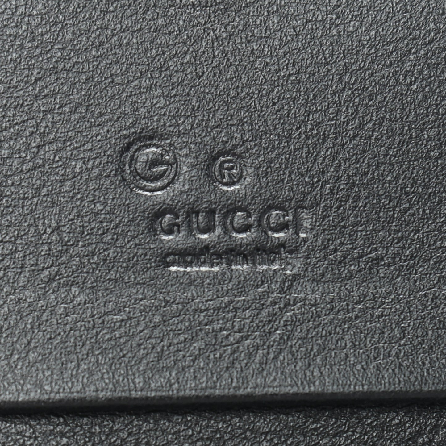 Microguccissima Card Case Black