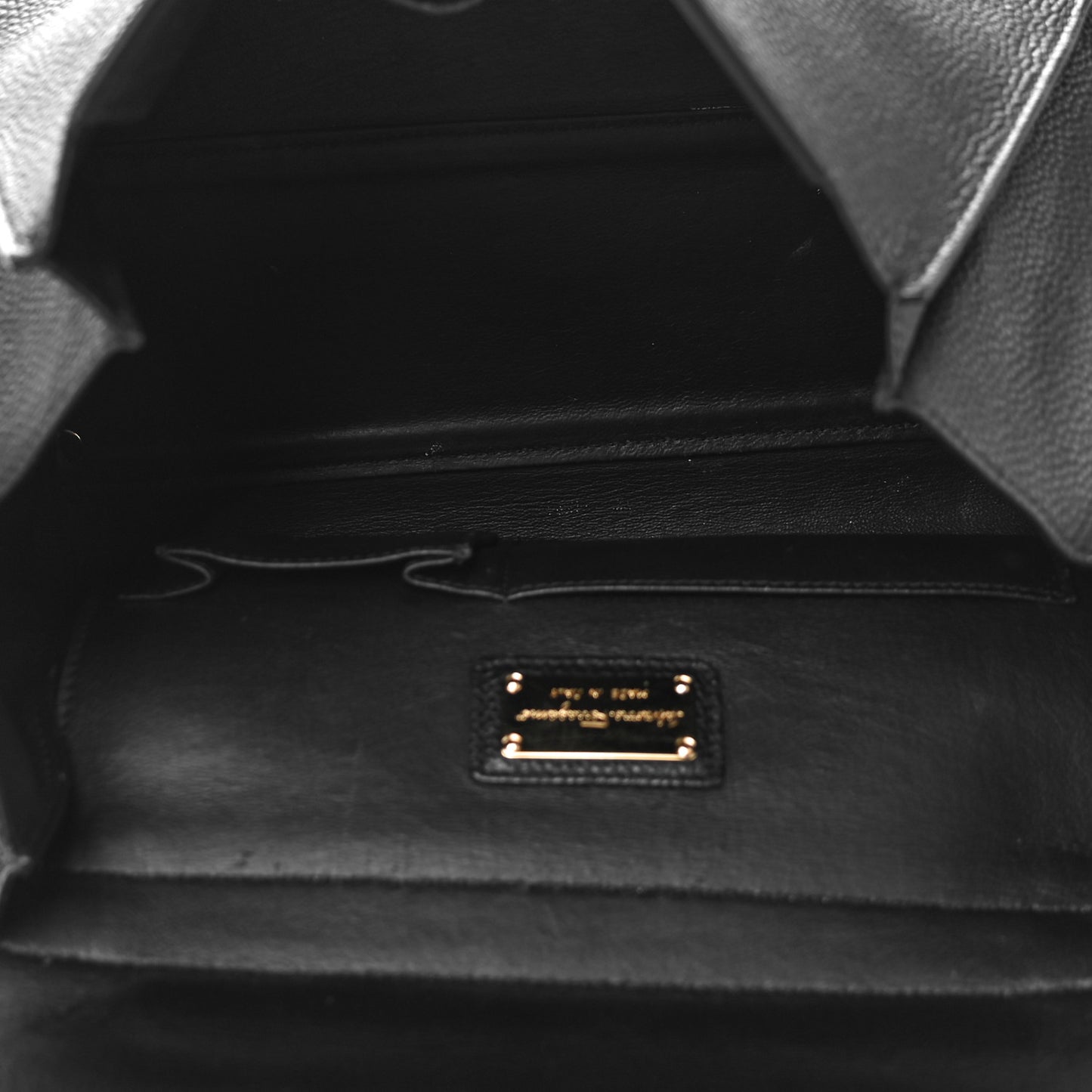 Calfskin Sofia Shoulder Bag Black