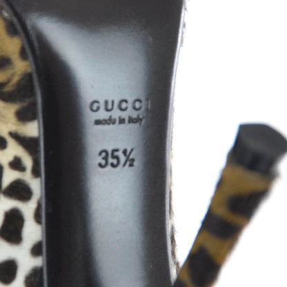 Gucci Pony Hair Paloma Heels 35.5 5 of 7