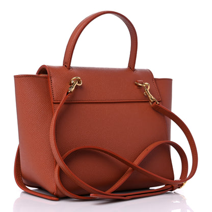 Celine Grained Calfskin Nano Belt Bag Caramel 3 of 9