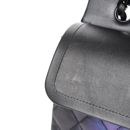Chanel Calfskin Quilted Ombre Medium Double Flap Black 8 of 12