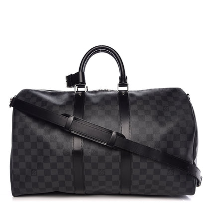 Louis Vuitton Damier Graphite Keepall Bandouliere 45 1 of 7