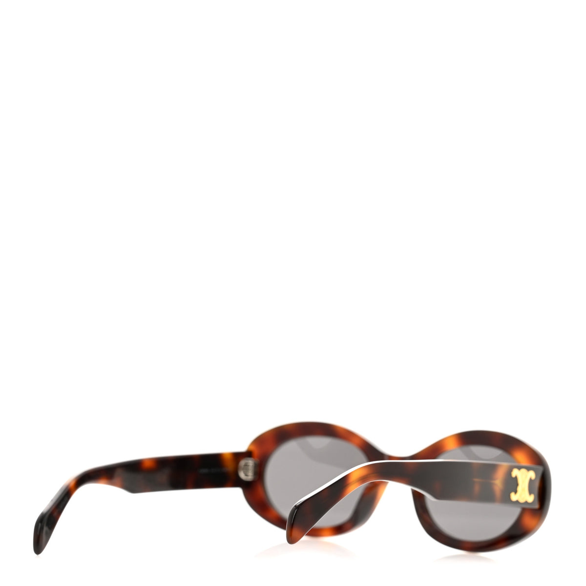 Celine Acetate Triomphe 01 Sunglasses CL 40194U Tortoise 4 of 8