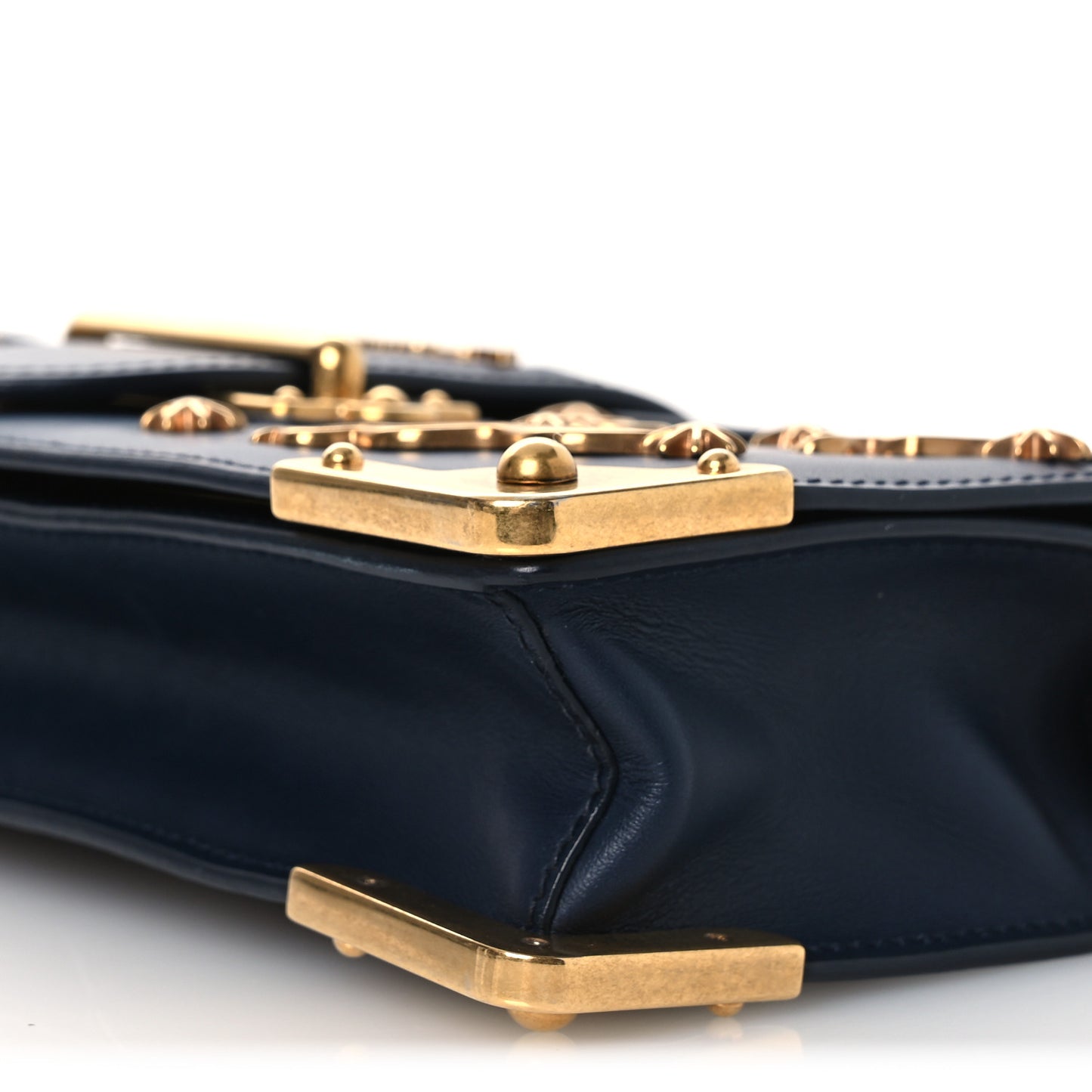 City Calf Saffiano Astrology Cahier Clutch With Chain Baltico