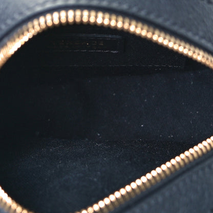 Versace Calfskin La Medusa Round Camera Bag Black 7 of 8
