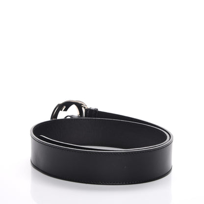 Gucci Calfskin Interlocking G 40mm Belt 90 36 Black 3 of 5
