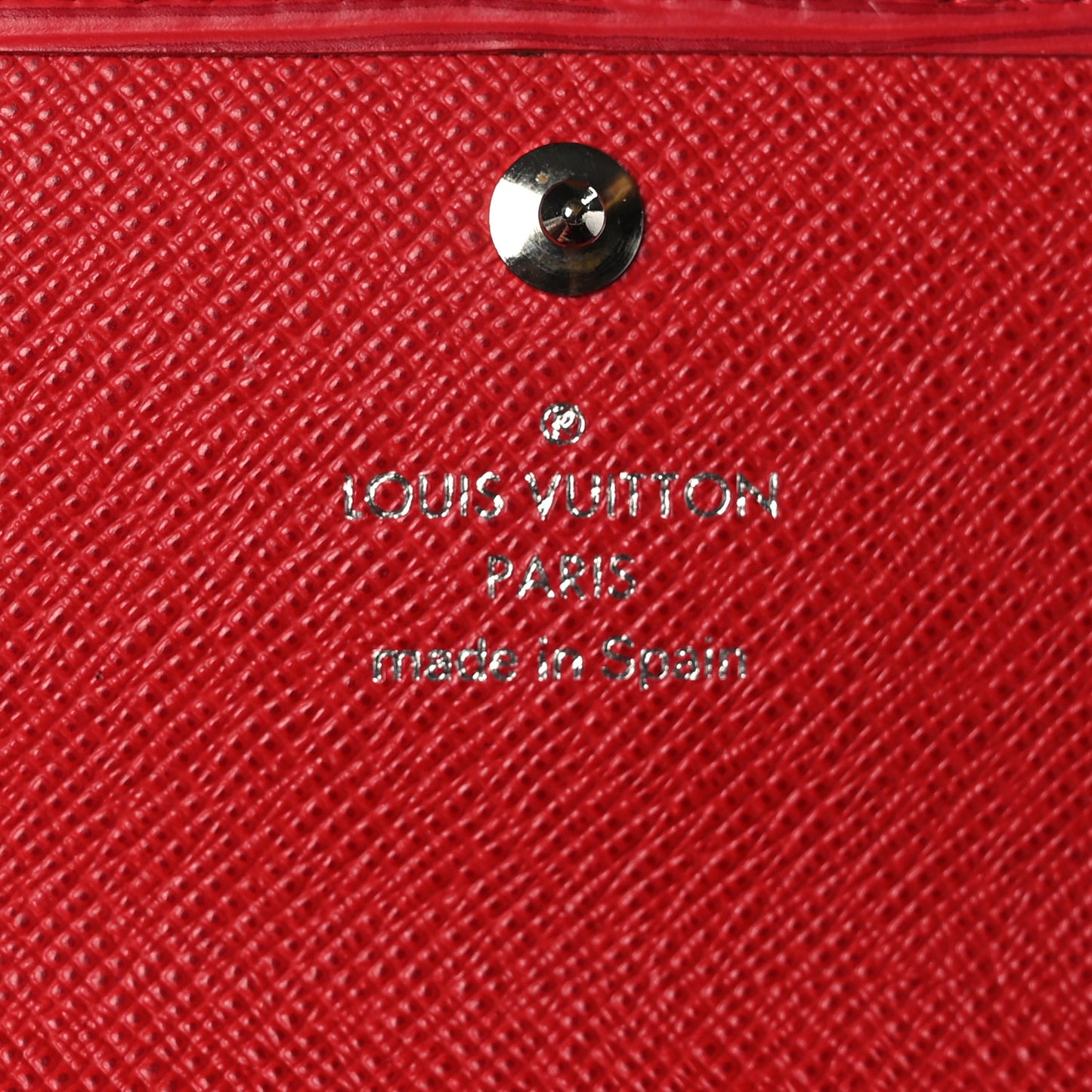 Epi Sarah Wallet Rouge