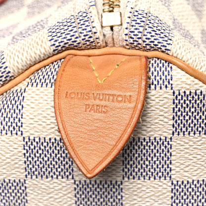 Louis Vuitton Damier Azur Speedy 30 6 of 13