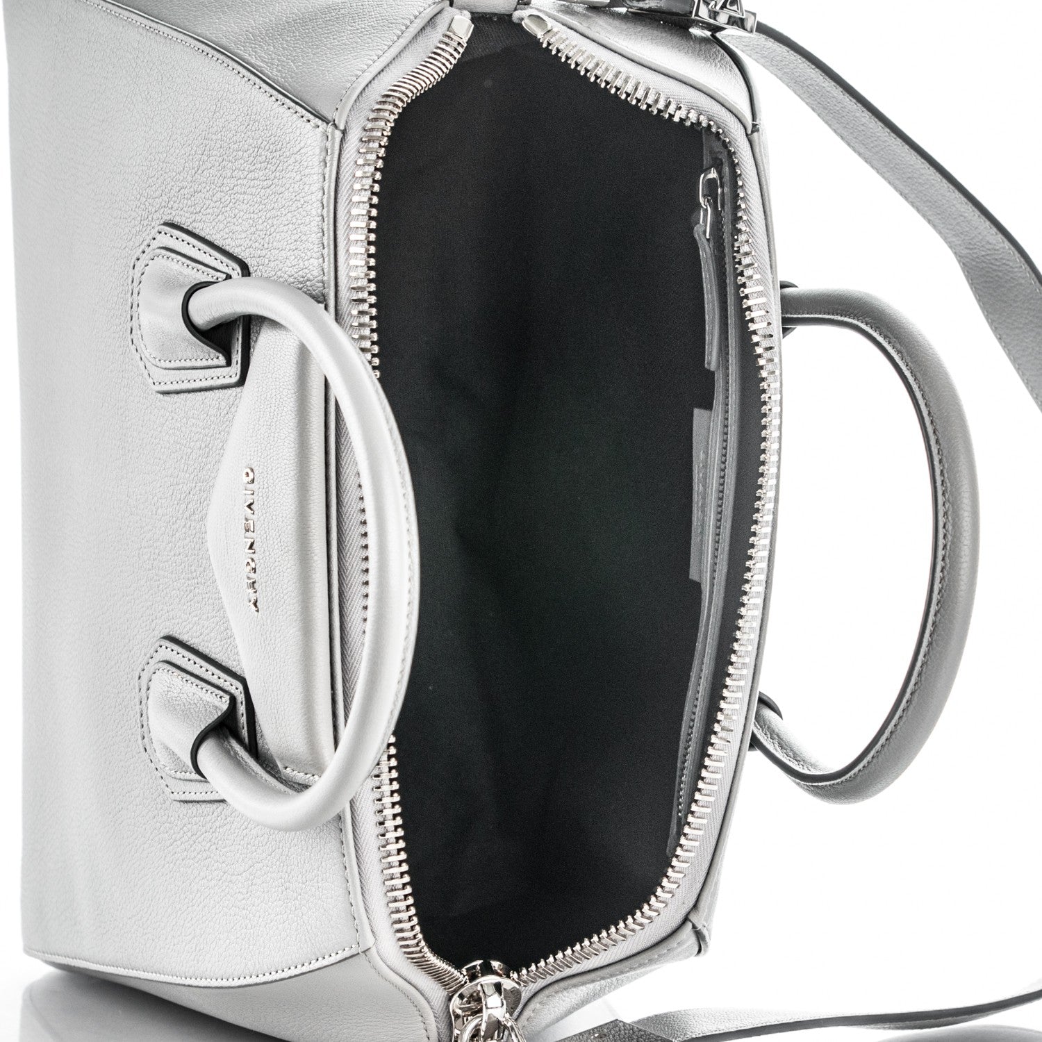 Givenchy Sugar Goatskin Medium Antigona Pearl Grey 5 of 7