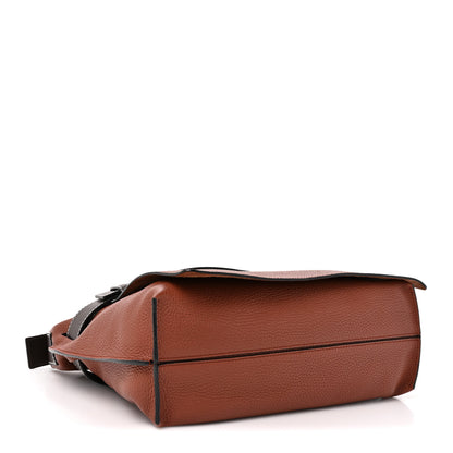 Loewe Soft Grained Calfskin Military Messenger Bag Cognac 3 of 9