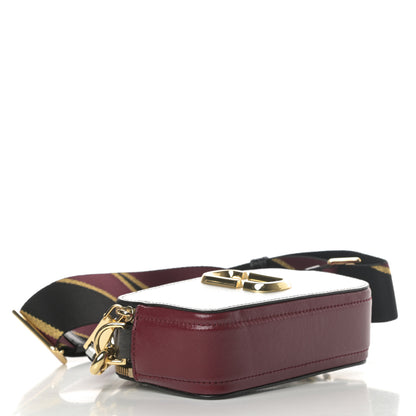 Marc Jacobs Saffiano Small Snapshot Camera Bag Silver Multicolor 4 of 11