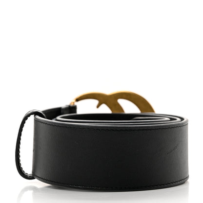 Gucci Calfskin Double G 40mm Belt 70 28 Black 2 of 5