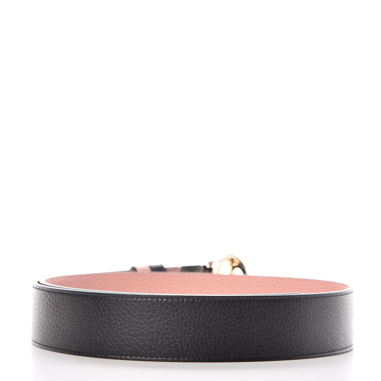 Calfskin 1973 Reversible Belt 95 38 Black Pink