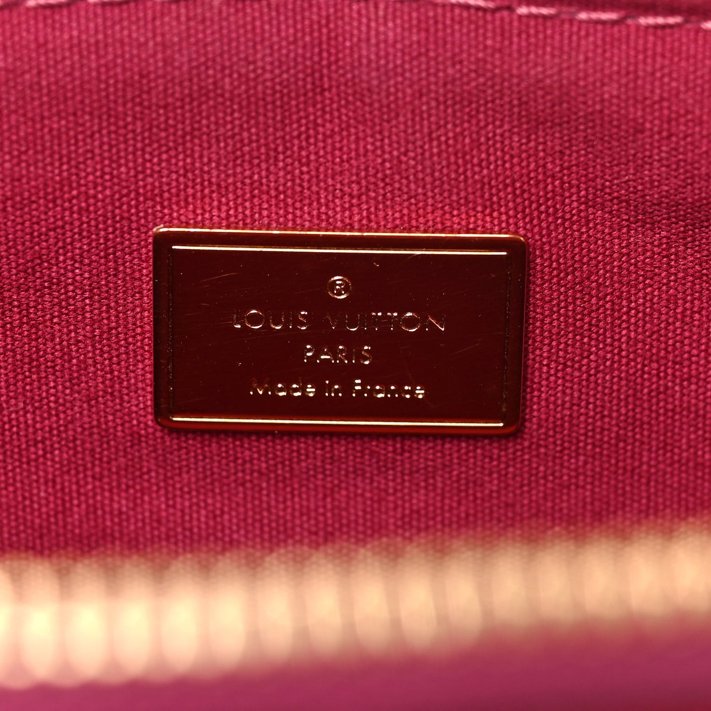 Patent Calfskin Miroir Tote Magenta
