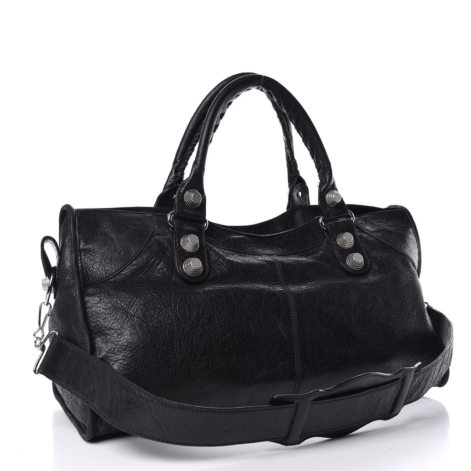 Balenciaga Agneau Giant 21 Silver Hardware Part Time Black 4 of 25