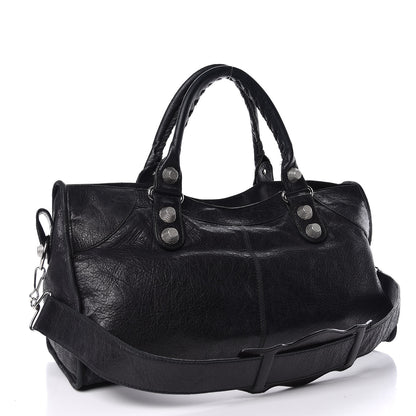 Balenciaga Agneau Giant 21 Silver Hardware Part Time Black 4 of 25