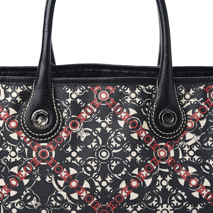 Chanel Coated Canvas Coco Tote Black 9 of 9