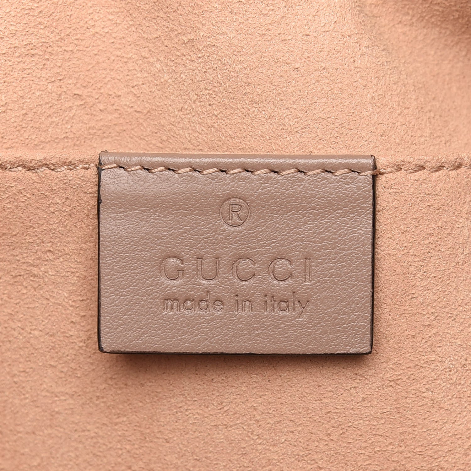Gucci Calfskin Matelasse Small GG Marmont Chain Shoulder Bag Porcelain Rose 8 of 10