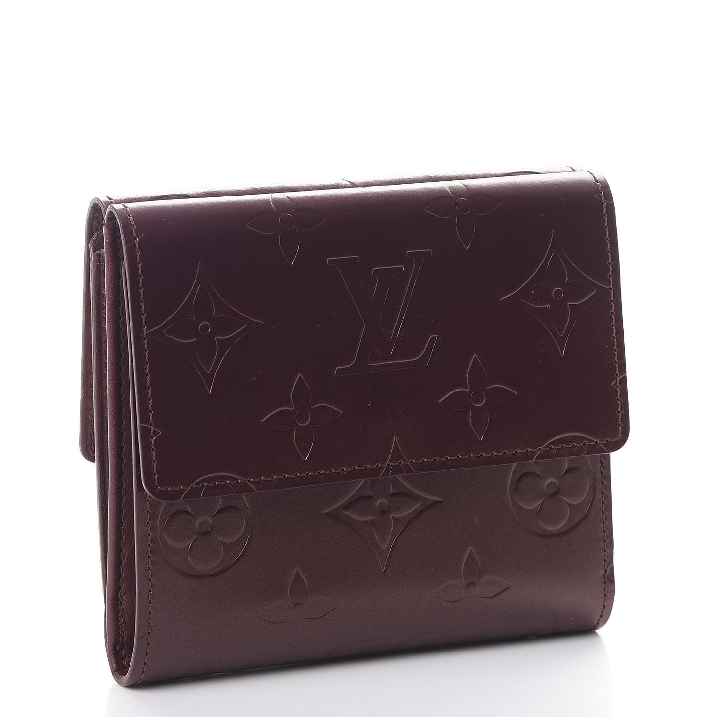 Mat Monogram Ludlow Wallet Violet